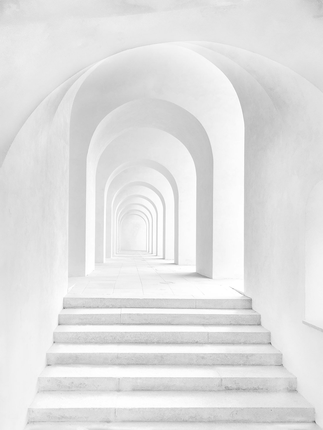 Clean architectural interior